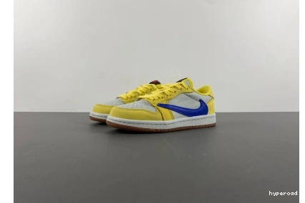 Hyperoad x (KIDS)Travis Jordan Fragment Scott Air 1 Low x OG 0804